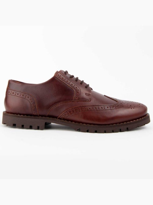 Oxford Cuir Naturel Purapiel - Kiabi