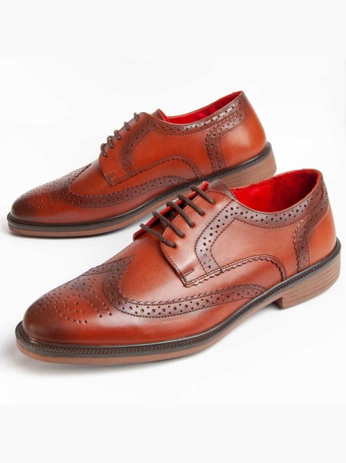 Oxford Cuir Naturel Purapiel - Kiabi
