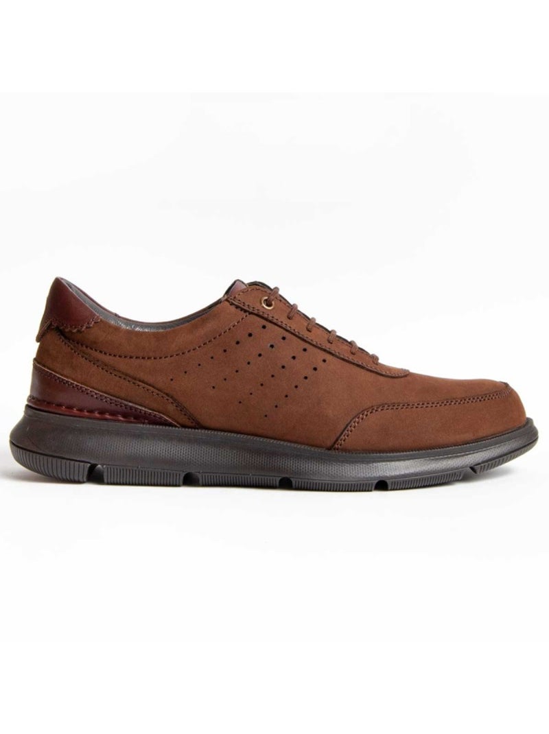 Oxford Cuir Naturel Purapiel Marron - Kiabi