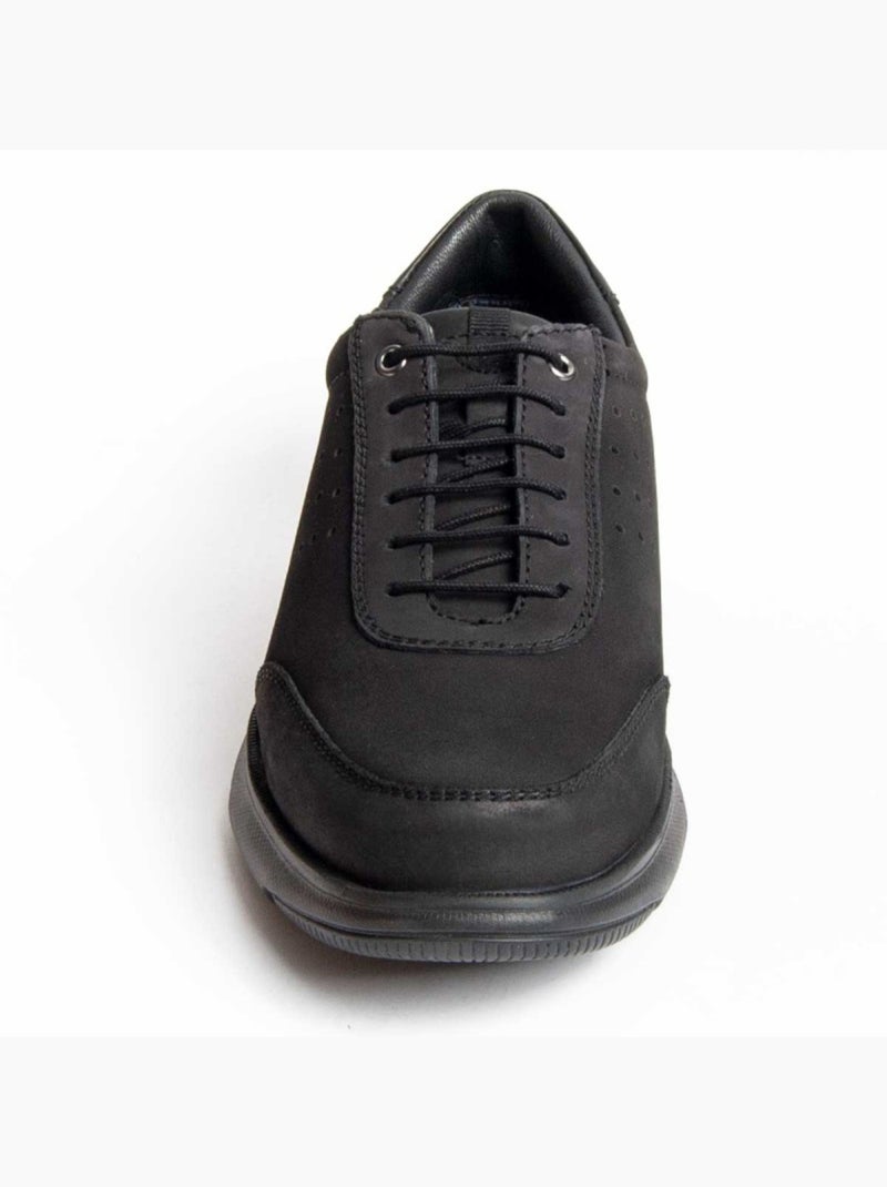 Oxford Cuir Naturel Purapiel Noir - Kiabi
