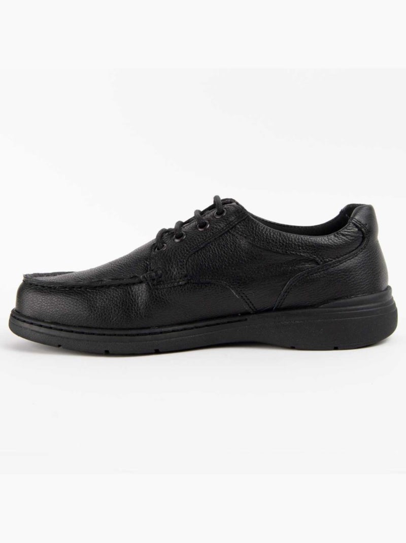 Oxford Cuir Naturel Purapiel Noir - Kiabi
