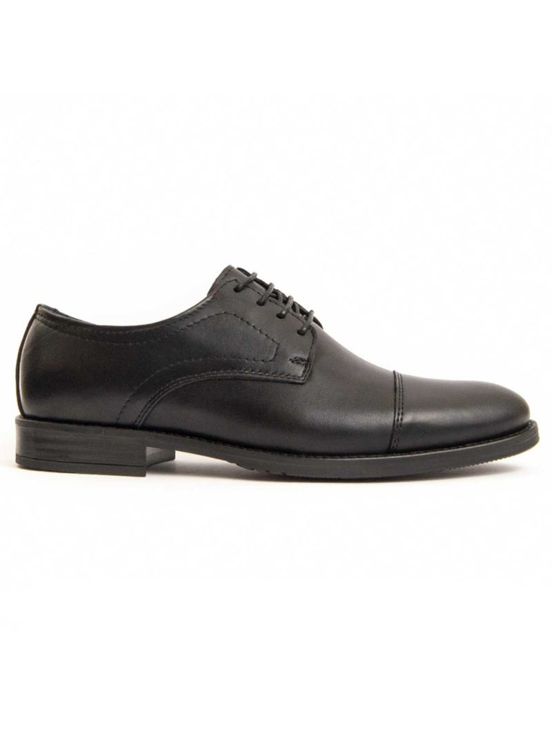 Oxford Cuir Naturel Purapiel Noir - Kiabi