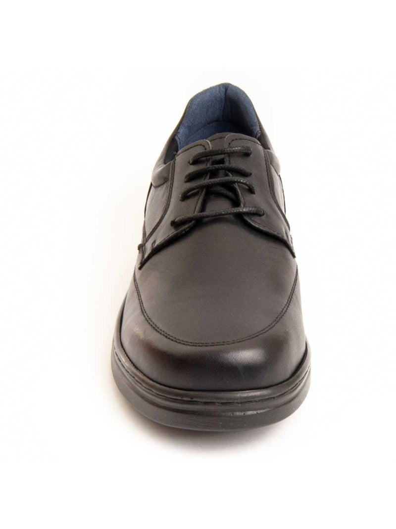 Oxford Cuir Naturel Purapiel Noir - Kiabi