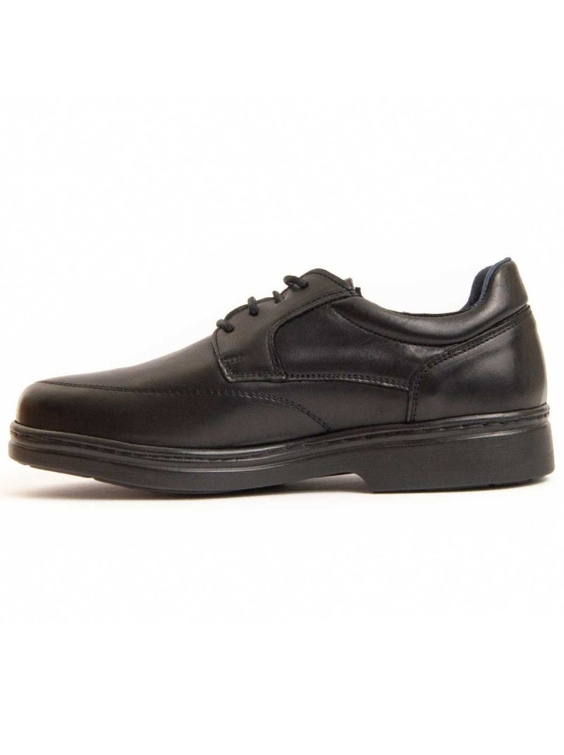 Oxford Cuir Naturel Purapiel Noir - Kiabi