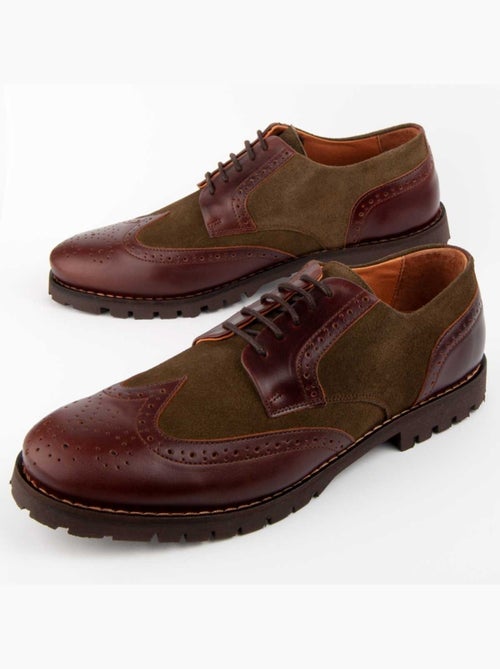 Oxford Cuir Naturel Purapiel - Kiabi