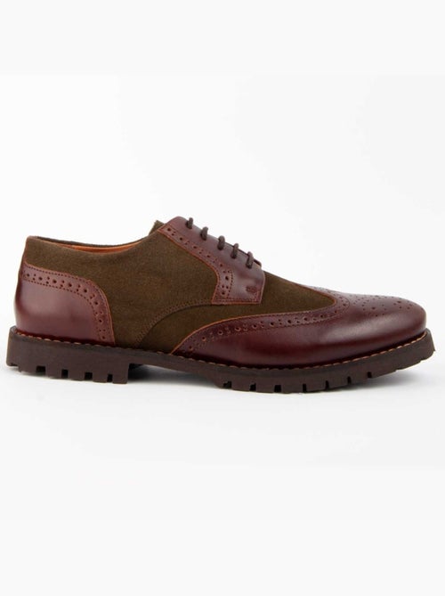 Oxford Cuir Naturel Purapiel - Kiabi