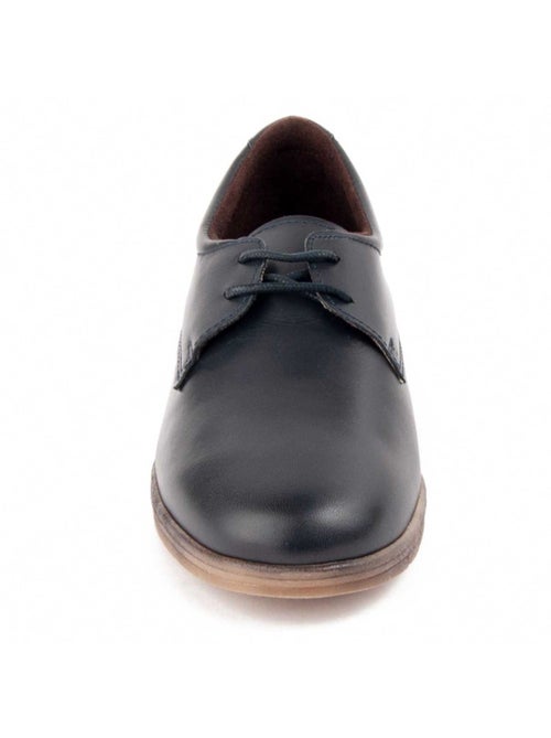 Oxford Wedge Cuir Naturel Purapiel - Kiabi