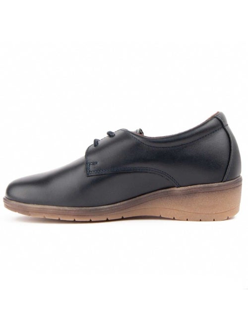 Oxford Wedge Cuir Naturel Purapiel - Kiabi