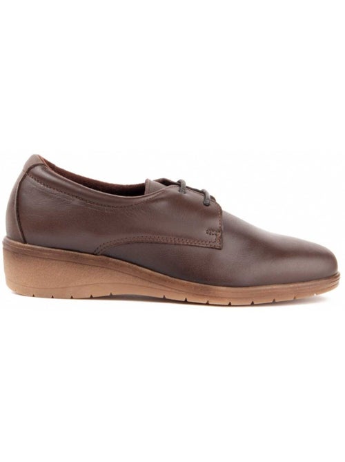 Oxford Wedge Cuir Naturel Purapiel - Kiabi