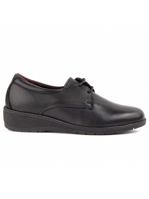 Oxford Wedge Cuir Naturel Purapiel - Kiabi