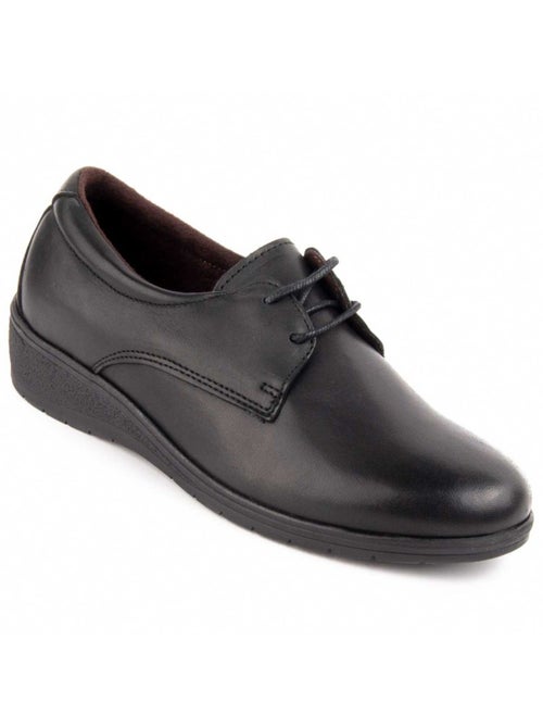 Oxford Wedge Cuir Naturel Purapiel - Kiabi