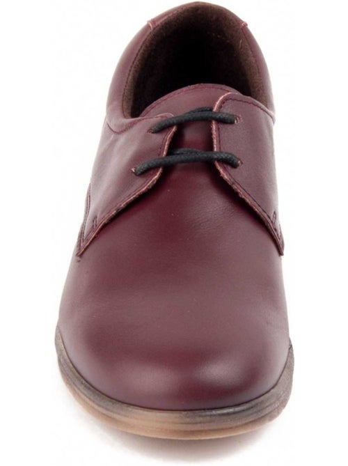 Oxford Wedge Cuir Naturel Purapiel - Kiabi