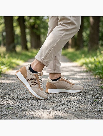 OZABI Baskets Runner Femme Mesh Logo W 4 Coloris