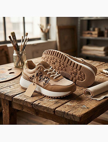 OZABI Baskets Runner Femme Mesh Logo W 4 Coloris