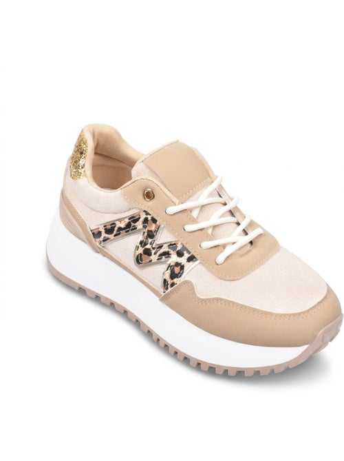 OZABI Baskets Runner Femme Mesh Logo W 4 Coloris - Kiabi OZABI Baskets Runner Femme Mesh Logo W 4 Coloris - Kiabi