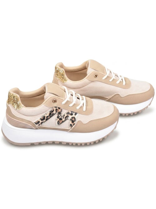 OZABI Baskets Runner Femme Mesh Logo W 4 Coloris - Kiabi OZABI Baskets Runner Femme Mesh Logo W 4 Coloris - Kiabi