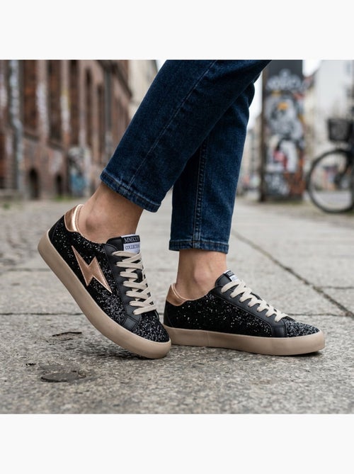 OZABI Baskets Sneakers Glitter Femme Éclair Plateforme MMXXIV - Kiabi OZABI Baskets Sneakers Glitter Femme Éclair Plateforme MMXXIV - Kiabi