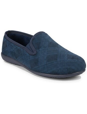 Ozabi charentaises homme toucher velours microfibre, fabriquées en espagne