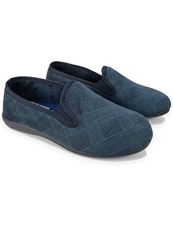 Ozabi charentaises homme toucher velours microfibre, fabriquées en espagne
