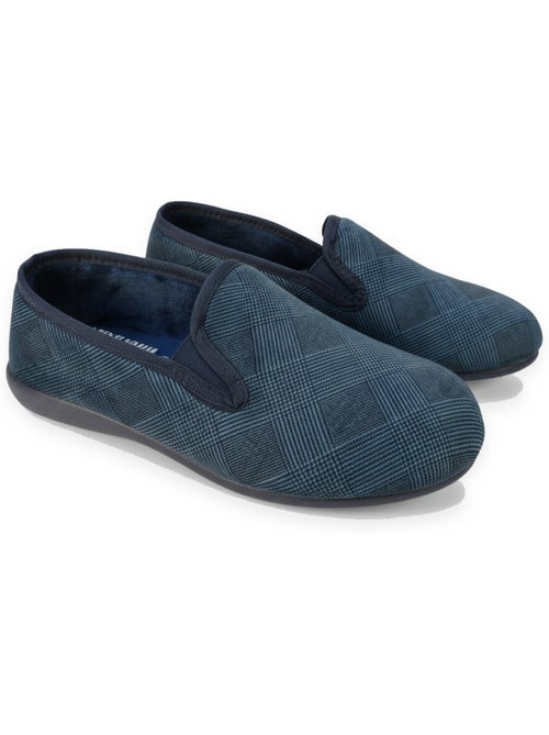 Ozabi charentaises homme toucher velours microfibre, fabriquées en espagne - Kiabi Ozabi charentaises homme toucher velours microfibre, fabriquées en espagne - Kiabi