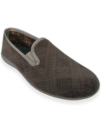 Ozabi charentaises homme toucher velours microfibre, fabriquées en espagne