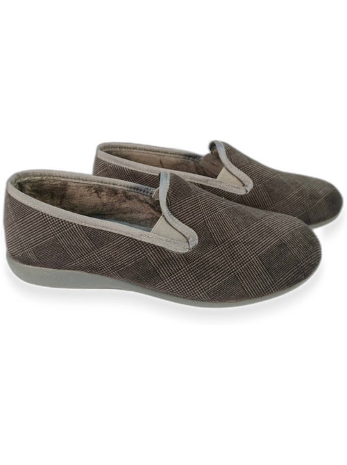 Ozabi charentaises homme toucher velours microfibre, fabriquées en espagne - Kiabi Ozabi charentaises homme toucher velours microfibre, fabriquées en espagne - Kiabi