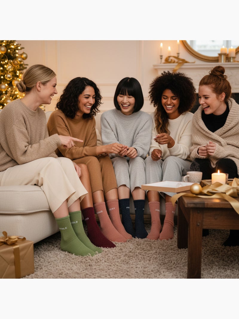 Ozabi chaussettes à paillettes calendrier de l'avent- coffret cadeau 12 paires Multicolore - Kiabi