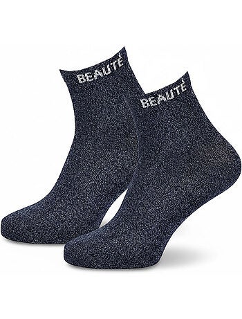 OZABI Chaussettes Femme a Paillettes Soquettes