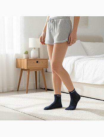 OZABI Chaussettes Femme a Paillettes Soquettes