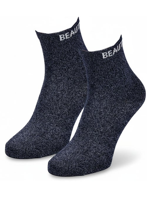 OZABI Chaussettes Femme a Paillettes Soquettes - Kiabi
