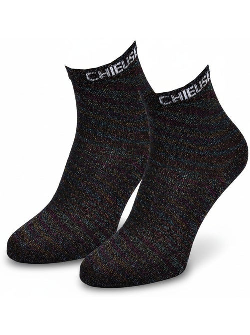 OZABI Chaussettes Femme a Paillettes Soquettes - Kiabi