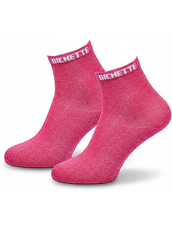 OZABI Chaussettes Femme a Paillettes Soquettes