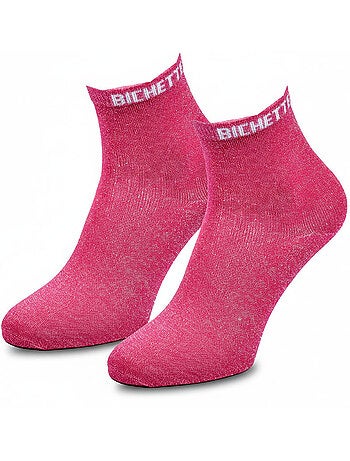 OZABI Chaussettes Femme a Paillettes Soquettes