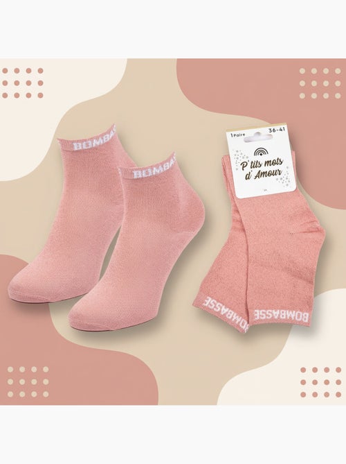 OZABI Chaussettes Femme a Paillettes Soquettes - Kiabi