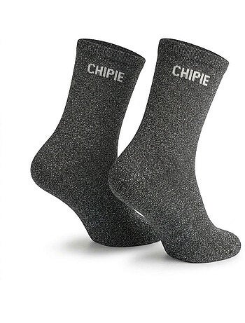 OZABI Chaussettes Fille a Paillettes Message Humoristique