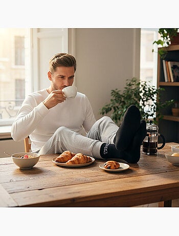 OZABI Chaussettes Homme Message Humoristiques