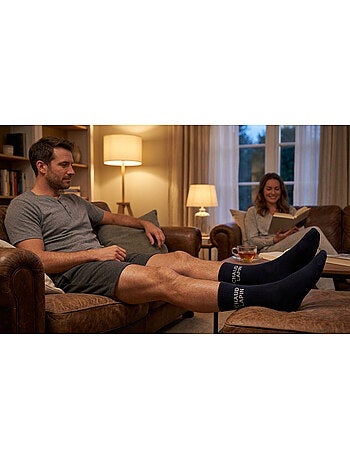 OZABI Chaussettes Homme Message Humoristiques