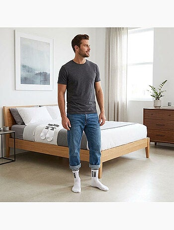 OZABI Chaussettes Homme Message Humoristiques Pack de 2 Paires