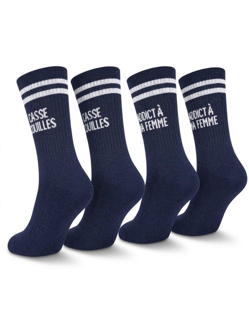 OZABI Chaussettes Homme Message Humoristiques Pack de 2 Paires - Kiabi