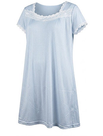 OZABI Chemise de Nuit Femme Dentelle Ultra Léger