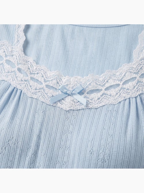 OZABI Chemise de Nuit Femme Dentelle Ultra Léger - Kiabi OZABI Chemise de Nuit Femme Dentelle Ultra Léger - Kiabi