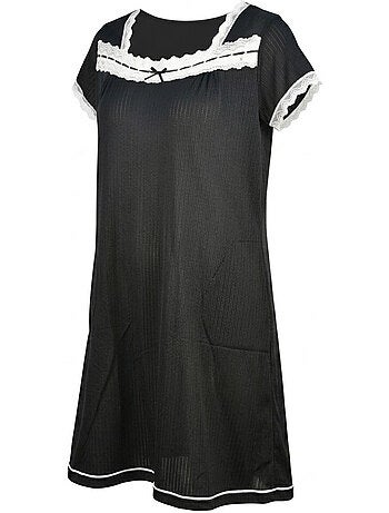 OZABI Chemise de Nuit Femme Dentelle Ultra Léger