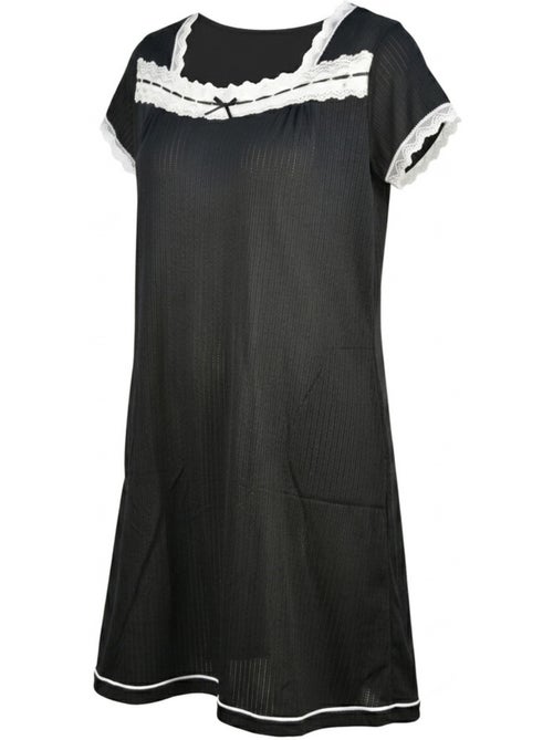 OZABI Chemise de Nuit Femme Dentelle Ultra Léger - Kiabi OZABI Chemise de Nuit Femme Dentelle Ultra Léger - Kiabi