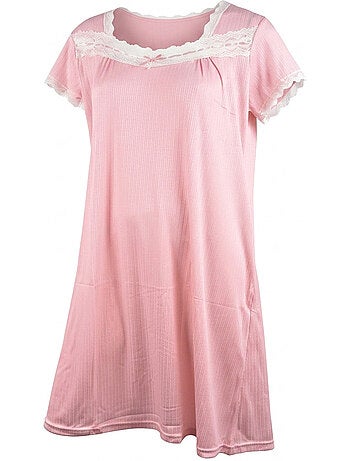 OZABI Chemise de Nuit Femme Dentelle Ultra Léger