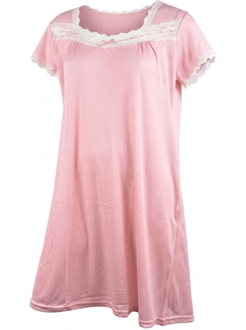 OZABI Chemise de Nuit Femme Dentelle Ultra Léger - Kiabi OZABI Chemise de Nuit Femme Dentelle Ultra Léger - Kiabi