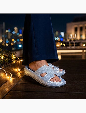 OZABI Claquette Glitter H-Strap EVA 6 Coloris