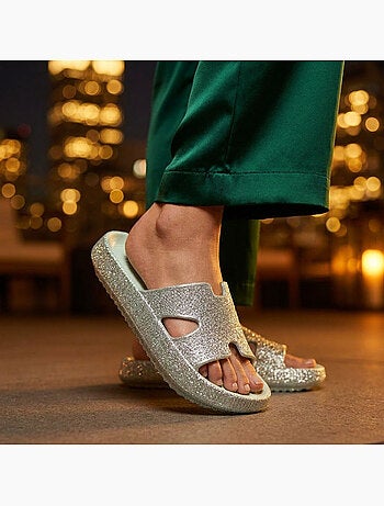 OZABI Claquette Glitter H-Strap EVA 6 Coloris