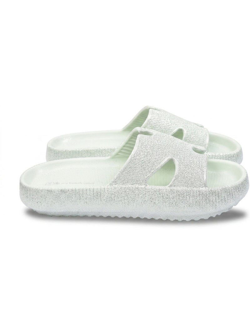 OZABI Claquette Glitter H-Strap EVA 6 Coloris Vert - Kiabi