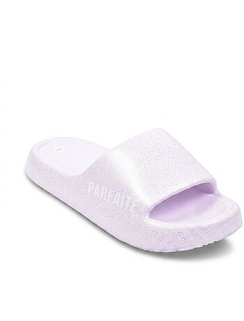 OZABI Claquette Glitter Message Humour 4 Coloris