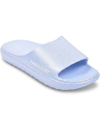 OZABI Claquette Glitter Message Humour 5 Coloris